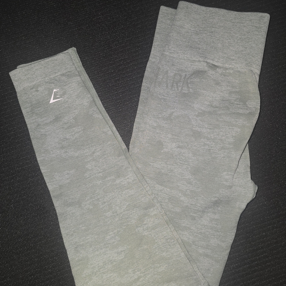 Gray Camouflage Leggings